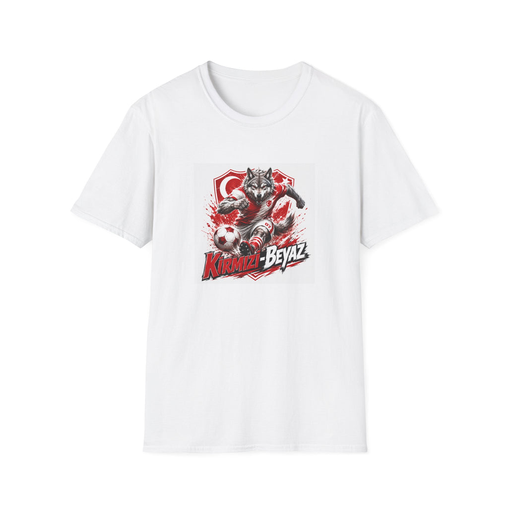 "Kırmızı Beyaz" — Türkische Fußballfans T-Shirt