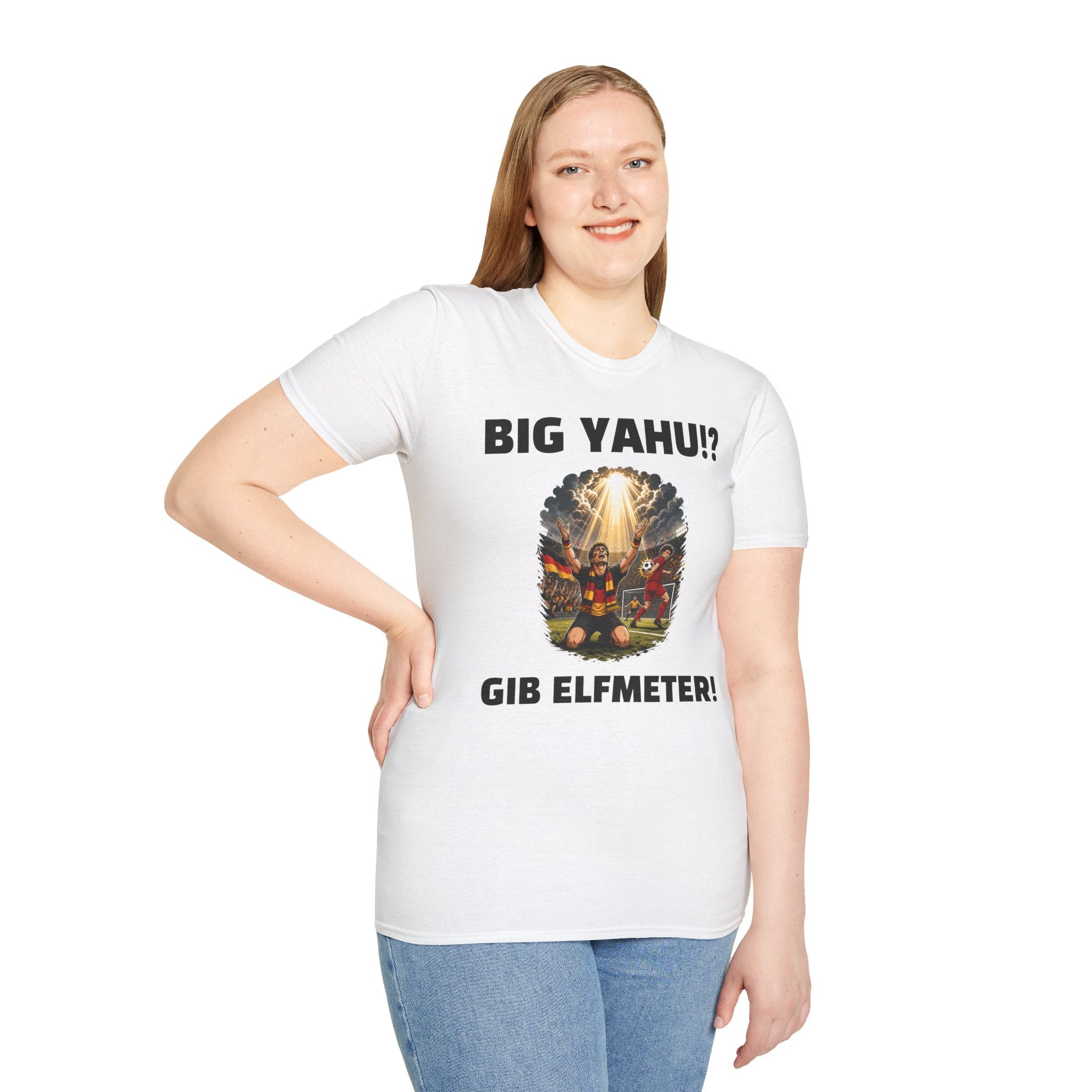 Big Yahu!? -Gib Elfmeter | Deutschland Fußball Fan T-Shirt