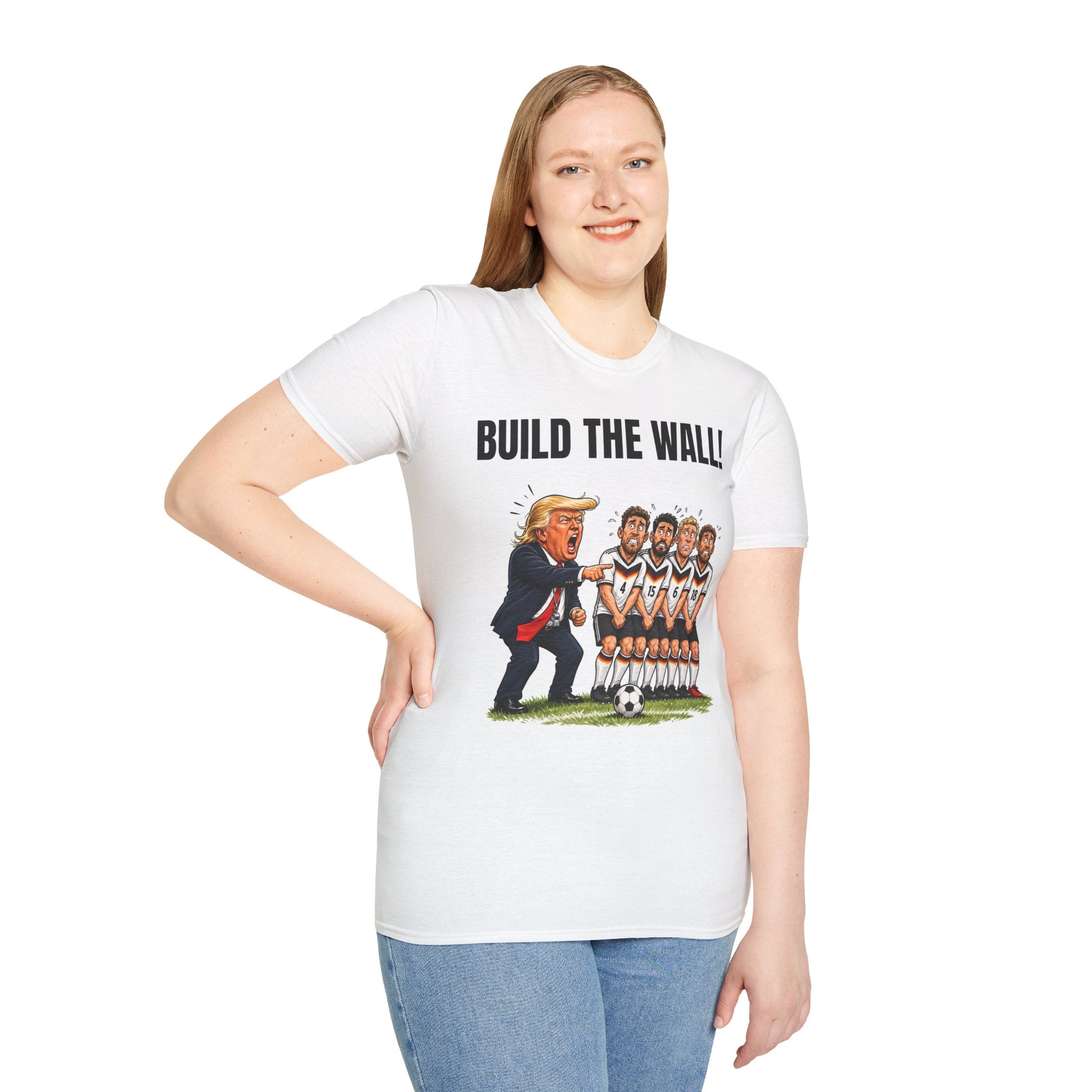 Build the Wall! | Deutschland Fußball Fan T-Shirt
