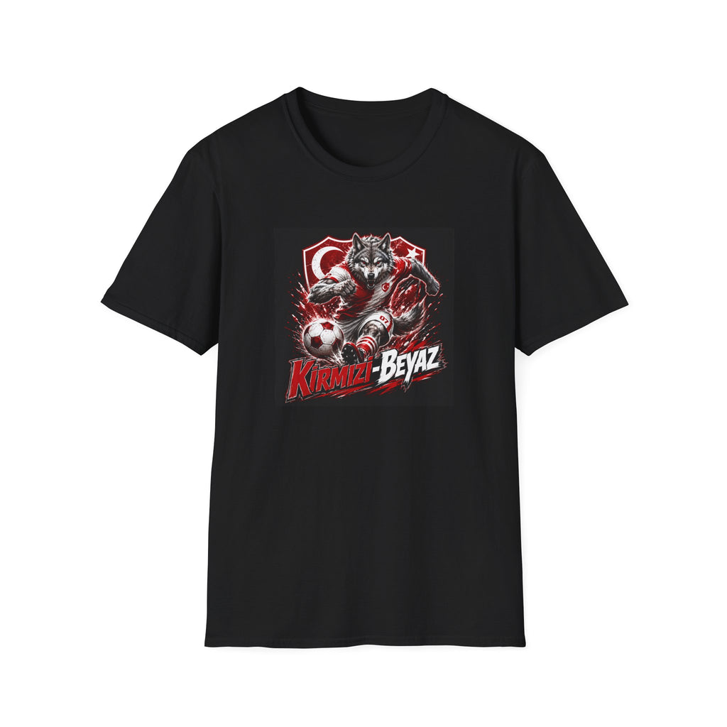 "Kırmızı Beyaz" — Türkische Fußballfans T-Shirt