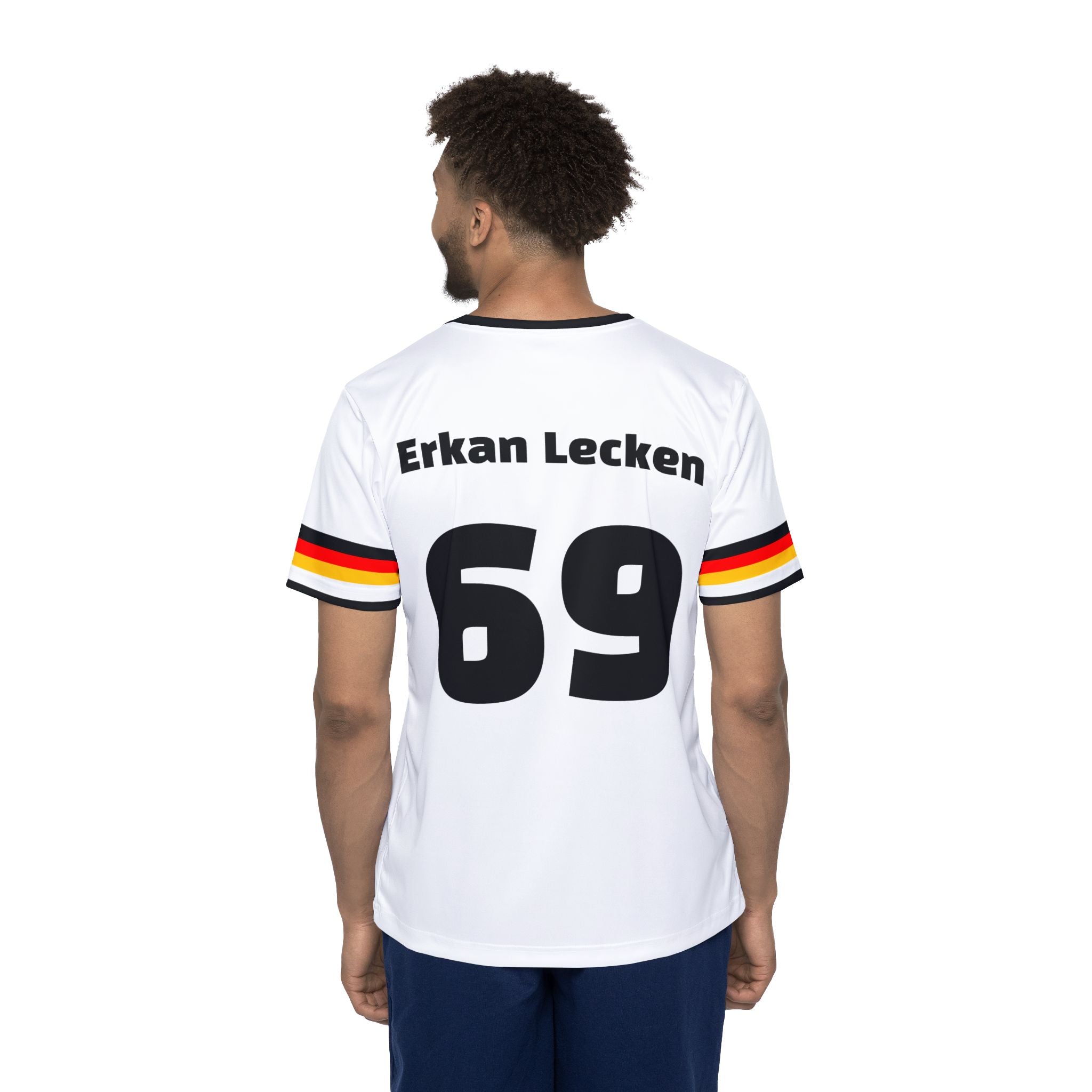 Erkan Lecken Herren Fußballtrikot – Lustiges Deutschland Jersey