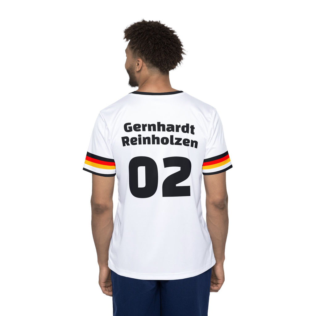 Gernhardt Reinholzen Herren Fußballtrikot – Lustiges Deutschland Jersey