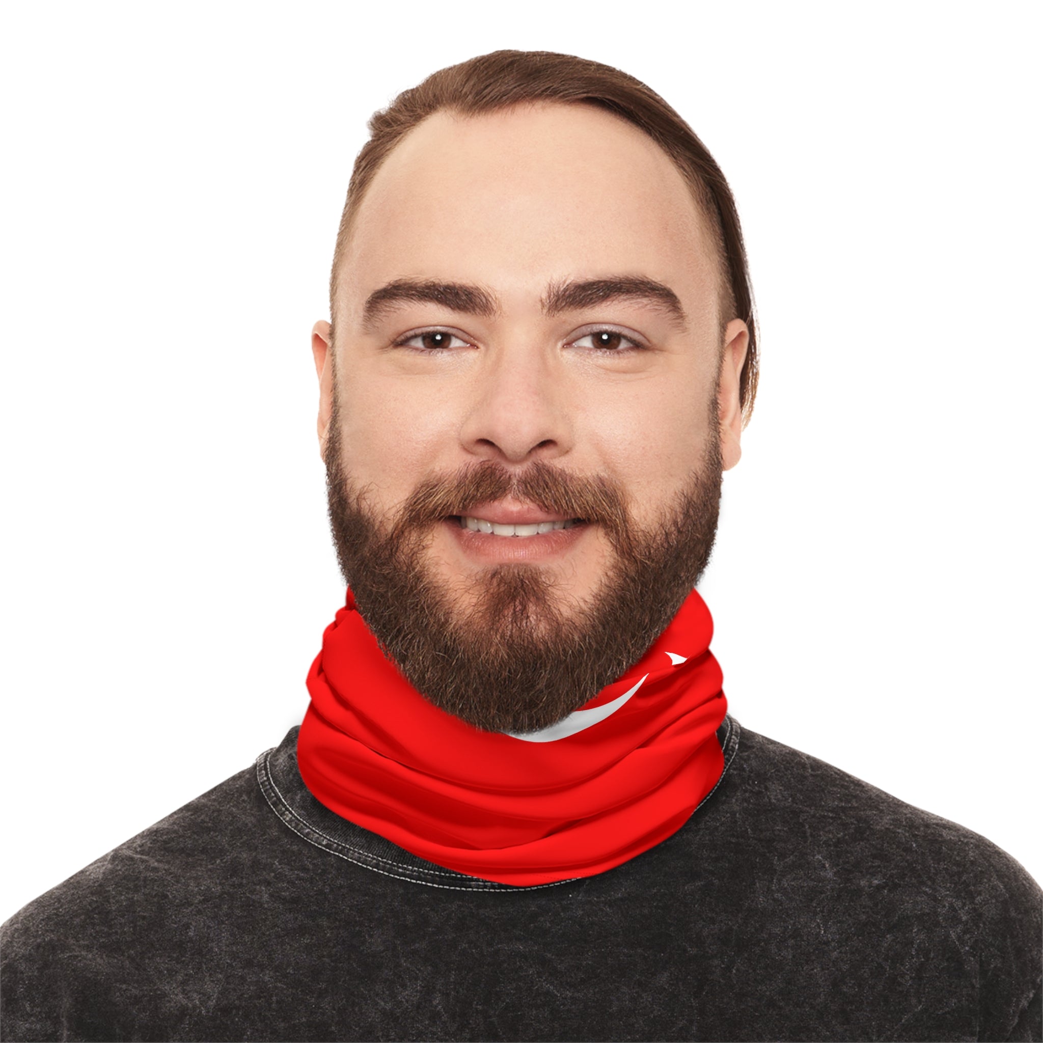 Türkische Nationalflagge Halstuch– Fußballfans Midweight Neck Gaiter